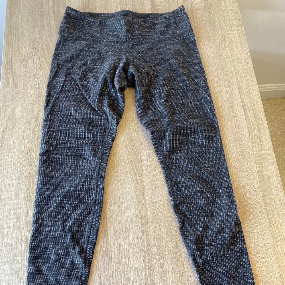 Lululemon Grey Pattern Leggings